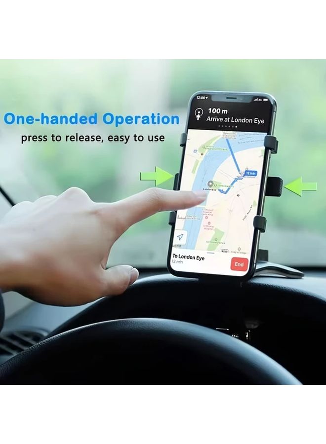 1pc ABS Multi Angle Rotating Smartphone Mount Universal Car Truck Van Holder - Image 4
